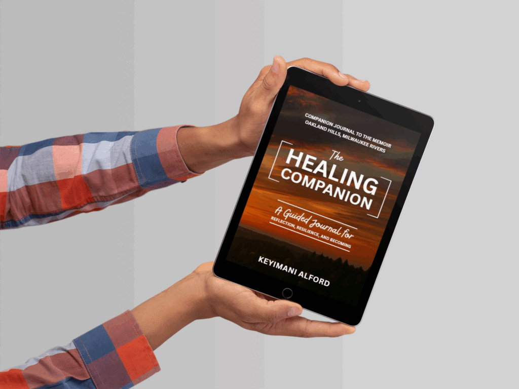 mockup-of-a-man-with-a-plaid-shirt-holding-up-a-space-gray-ipad-22634